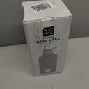 DYSANKY Insulated Water Bottle | Thickened Stainless Steel Vacuum Metal | Portable Sports Half Gallon Large Water Jug for Gym and Hiking with Straw, Carrier Bag, Handle Strap | BPA-Free 64 oz (Indigo)