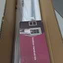 Handrails for Outdoor Steps & Indoor Stair Railing Kit, 1-2 Steps Safety Hand Rail for Porch & Deck (White-Straight)