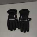 rivmount Winter Gloves with Waterproof/Touchscreen/Warm, Thermal Snow Glove for Cold Weather Running, Ski, Cycling, Women Men (Small, Peat Black)