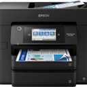 Epson Workforce Pro WF-4830 Wireless All-in-One Printer with Auto 2-Sided Print, Copy, Scan and Fax, 50-Page ADF, 500-sheet Paper Capacity, and 4.3" Color Touchscreen, Works with Alexa, Black, Large