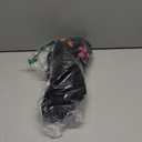 Zeagoo Women's 2026 Fall Crewneck Cropped Sweater Trendy Long Sleeve Ribbed Knit Pullover Jumper Tops (Z-black-flower) Size S