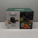 Cuisinart Air Fryer, 4.5-Quart Basket Fryer with 4 Cooking Functions to Air Fry, Roast, Bake, and Keep Warm, 4 Airfryer Presets, Dishwasher-Safe Parts, AIR-160NAS, Stainless Steel & Black