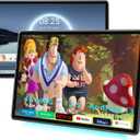 13.5 Inch 4G+64G Android 13 Dual Car Headrest Video Player,Rear Seat Car TV with 4K IPS Touchscreen,Car Headrest Monitor Support WiFi/Bluetooth/Wireless Airplay/Mirror Link/HDMI/SD/USB/OTA Updates