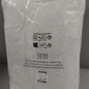 MIULEE 26x26 Euro Pillow Inserts,Set of 2 Down Feather Throw Pillows for Couch Sofa Bed, Decorative Fluffy Throw Pillow Inserts Cotton Fabric,White