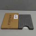 Diatomite Kitchen Faucet Mat - 14Inch Water Absorbing Stone Tray for Sink, Stone Fast-Drying Faucet Mat for Kitchen Counter Sink Accessories (Dark Grey, 14'' x 3.9'')