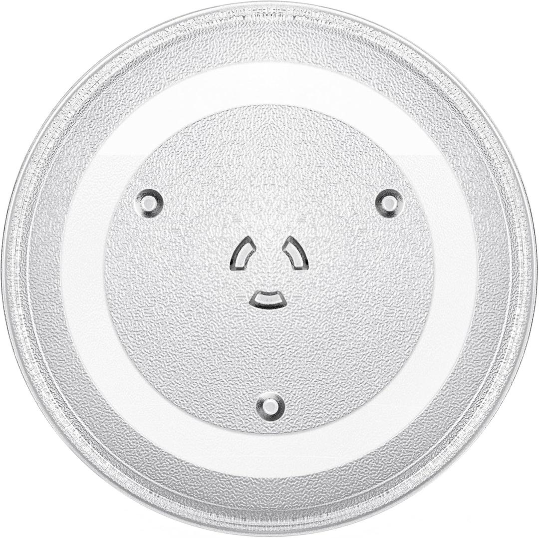 11.25" Universal Microwave Plate Replacement Glass Turntable | Fits GE, Panasonic, Whirlpool, Kenmore, Frigidaire & More