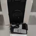 Bluetooth Speaker, 40W (60W Peak) Portable Wireless Speaker with Colorful Lights, Double Subwoofer Heavy Bass, FM Radio, MP3 Player, Bluetooth 5.0, Loud Stereo speakers for Home, Outdoor Party, Camping