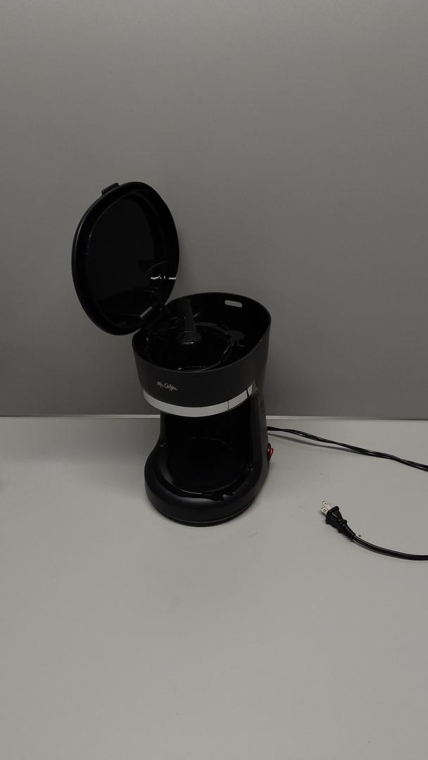 Mr. Coffee 5 Cup Switch Coffee Maker Black: Small Drip Coffee Machine, Electric