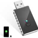 Wireless CarPlay Adapter for iPhone - Carplay&Android Auto Wireless Adapter Convert Wired to Wire-Less Carplay Dongle Fast Setup No Latency for Cars with Built-in Car-Play (Black)