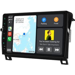 JOYING Radio for Toyota Tundra 2007-2013 & Toyota Sequoia 2008-2018 Android 12 Car Stereo 10.1" Touch Screen 4GB+64GB with Wireless Carplay Android Auto Bluetooth Plug and Play Head Unit(JY-TZ167N4)