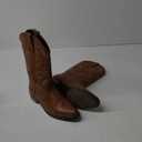 femflame Cowboy Boots for Men Round Toe Distressed Work boots Embroidered Western Boots Traditional Country Boot 10.5