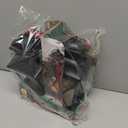 Gerson Set of 2 Battery Operated Lighted Christmas Metal Holiday Lanterns with Floral Accents and Timer