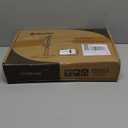 Dual Monitor Stand - Vertical Stack Screen Free-Standing Monitor Riser Fits Two 13 to 34 Inch Screen with Swivel, Tilt, Height Adjustable, Holds One (1) Screen Up to 44Lbs (Black)