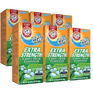 4SGM New 361970 Arm Hammer Extra Strengh 16.3Z Carpet Odor Eliminator (6-Pack) Laundry Detergent Cheap Wholesale Discount Bulk Cleaning Laundry Detergent Firesale