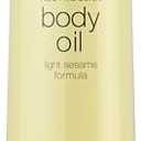 Neutrogena Body Oil Light Sesame Formula, 16 fl oz, Radiant Glow Moisturizer for Dry Skin, Bath & Shower Oil For Smooth and Hydrated Skin