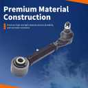 Rear Upper Control Arm Kit Compatible with 2005-2010 Honda Odyssey & 2011-2017 Honda Odyssey (EX, EX-L, LX, Touring; Excludes Touring Elite & SE) | Replace# 52390SHJA01, RK100121