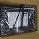 Fitzkor 2 Tier Cabinet Wire Basket Drawer Organizer, Pull Out Drawers For Cabinets, Under Sink Home Storage For Bathroom Kitchen Desktop