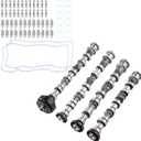 3.6L Camshaft Kit with 24 Rocker Arm Valve Lifters and Seals for 11-16 Jeep