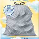 Glad ForceFlex Drawstring Trash Bags, 13 Gal, Fresh Clean, 40 Ct (Package May Vary)