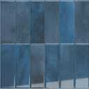 VEELIKE Cobalt Blue Peel and Stick Backsplash for Kitchen Backsplash Tiles Peel and Stick Subway Wall Tile Stickers 12 Sheets Self Adhesive Back Splash Navy Blue Ceramic Tile for Bathroom 12''x12''