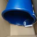Rubbermaid Commercial Products 15QT Round Bucket, Blue, Comfortable/Durable Pour Handle, Sturdy Pail Bucket for Household Cleaning/Mopping