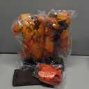 Timer - Fall Thanksgiving Tree, 18 Inch Prelit Lighted Maple Tree Thanksgiving Decorations with 24 Pumpkin Lights Battery Operated for Autumn Harvest Decor Indoor Home Table Halloween Christmas