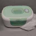 Momcozy New Baby Wipe Warmer, 100pcs Larger Capacity Wipe Dispenser, 10-Min Fast Heating with 4 Temperature Modes, Innovative Spring Design, Silicone & Top Seals,Quick Even Heating, 3-Level Nightlight (Update WW02 100pcs, Green)