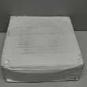 WDF 60PCS White Gold Plates Disposable - Gold Plastic Plates, Including 30-10.25inch Gold Dinner and 30-7.5inch Salad/Dessert for Thanksgiving