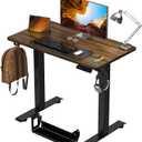 Kingant Standing Desk, 35x20 Inch Electric Height Adjustable Computer Desk