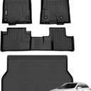 Wailtnb-All Weather Floor Mats & Cargo Liner for Acura RDX 2016 2017 2018 Custom Fit Waterproof Durable Easy to Clean fit for Acura RDX 2016-2018 Accessories Black