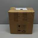 Amazon Basics Air Circulator Desk Fan for Bedroom, Home and Office, 90-Degree Tilt Head, 3 Speed Settings, Cooling, 35 Watts, Black, 11.1"W x 6.3"D x 10.9"H