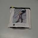 EXQUISLIFE Fleece Lined Tights Sheer Women - Fake Translucent Warm Pantyhose Leggings Sheer Thick Tights, for Winter (Black)