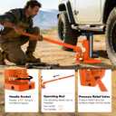 YATOINTO Toe Jack 5 Ton, Hydraulic Jack, Floor Jack Seal Kit for Construction Landscaping Farm Projects