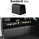GMQ Trunk Organizers for Car,Car Organizers and Storage for SUV,Magnetic Lid with Collapsible Storage, Large Capacity for SUV, Truck, MPV (M-15.81312.5 IN)