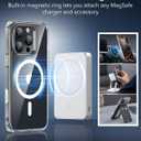 ESR for iPhone 16 Pro Max Case, Camera Control Cover, Compatible with MagSafe, Shockproof Military-Grade Protection, Magnetic Phone Case for iPhone 16 Pro Max, Classic Hybrid Case, Clear