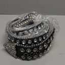 Western Rhinestone Belt M