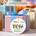 5 x Thank You Teacher Ornament 2026 - Preschool Daycare Kindergarten Teacher Appreciation Gifts, Unique Xmas Gifts for Mom Dad Grandma, Cute Pre-K Teachers Gift