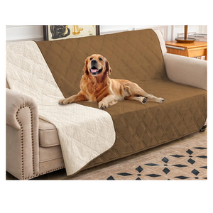 Ameritex Waterproof Dog Bed Cover Pet Blanket with Anti-Slip Back for Furniture Bed Couch Sofa, 30"x70", Brown