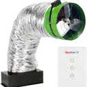 Quietcool QC ES-7000 RF Energy Saver Advanced Whole House Fan with Wireless Control - Up to 6878 CFM - As low as 164 watts - Two Speed - Covers up to 3,439 SQFT