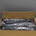 YYR Large Power Tool Organizer Wall Mount, Heavy Duty Metal Cordless Drill Storage Rack with Battery Charging Station Shelf, Utility Racks for Garage Organization, 4 Layer 10 Drills Holder Extra Tall