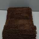 Muddy Mat | Super Absorbent Door Mat Indoor, Microfiber Quick Dry Chenille Entryway Rug, Non-Slip Front Door Mat, Indoor Mats for Entryway, Machine Washable Pet Rug, Brown 59"x24"