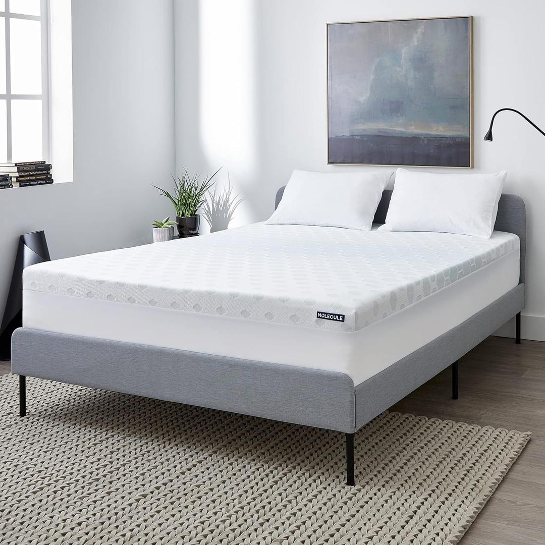 MOLECULE 3" Triple Zone PRO Pressure-Relieving Gel Memory Foam Mattress Topper, Full 