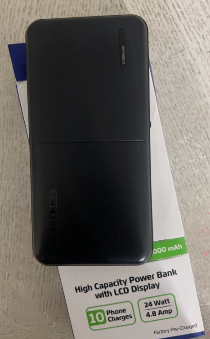 ZGEAR Power Bank 20,000 mAh, Set of 2 Pack