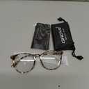 Gaoye Blue Light Blocking Glasses, Retro Round Eyewear Frame Anti Eyestrain Computer Glasses for Women Men (Leopard)