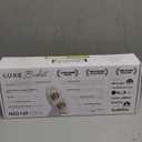 LUXE Bidet NEO 120 - Single Nozzle, Self-Cleaning, Non-Electric Bidet Attachment for Toilet Seat, Adjustable Water Pressure, Rear Wash (Gold)