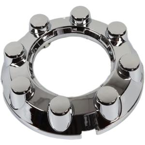 Front F250 F350 SD 4x4 Chrome Wheel Center Hub Caps 8 Lug Rim Lug Cover Hubs