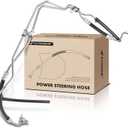 A-Premium Power Steering Pressure & Return Hoses Line Assembly Compatible with Toyota 4Runner 1998 1999 2000 2001 2002, 3.4L, with Washer, Rack/Gear's Ports (Inlet and Outlet)