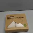 KeaBabies 2-Pack Waterproof Baby Crib Sheets for Boys, Girls - 52x28 Viscose Derived from Bamboo Toddler Bed Sheet Neutral, Fitted Crib Mattress Protector Cover for Baby Bedding, Soft & Gentle(Ecru)