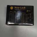 Home Security Door Reinforcement Lock Child proof High Security Door Lock Front Door Locks for Kids Safety Withstand 800lbs Door Latch Lock Christmas Gifts Stocking Stuffers for Men Women Adults Elder