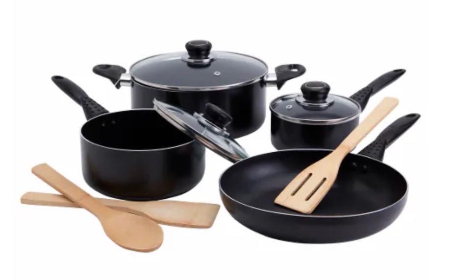 Philippe Richard 10 Piece Aluminum Cookware Set